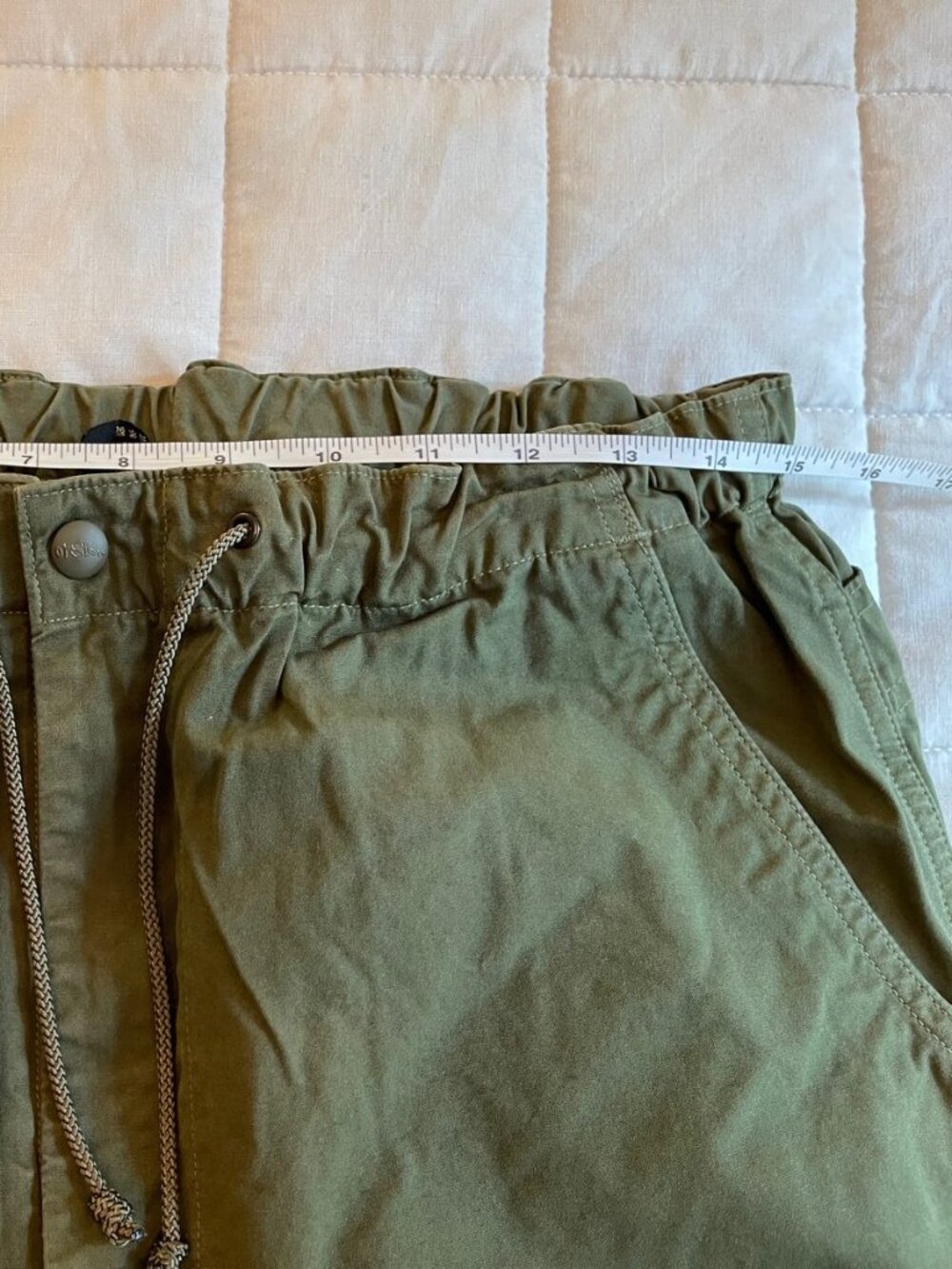 orSlow Easy Cargo Pants Olive Drab Sz L/JPN 4 - Picture 4 of 5